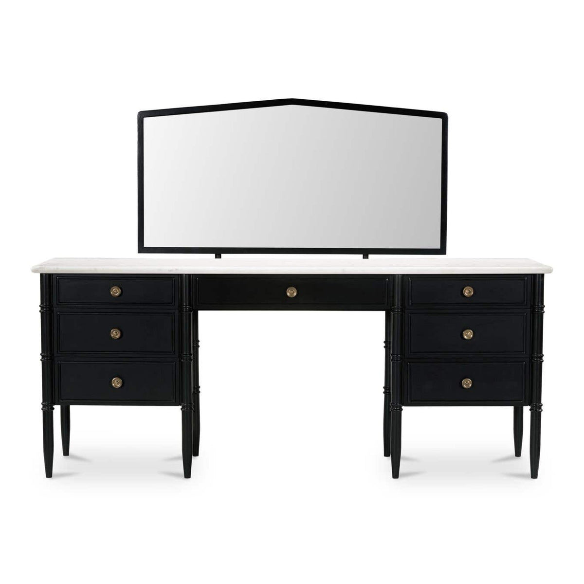 Eleanor Vanity Desk Black by Moe's Home Collection