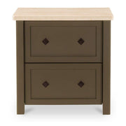 Matilda Nightstand Dark Olive by Moe's Home Collection