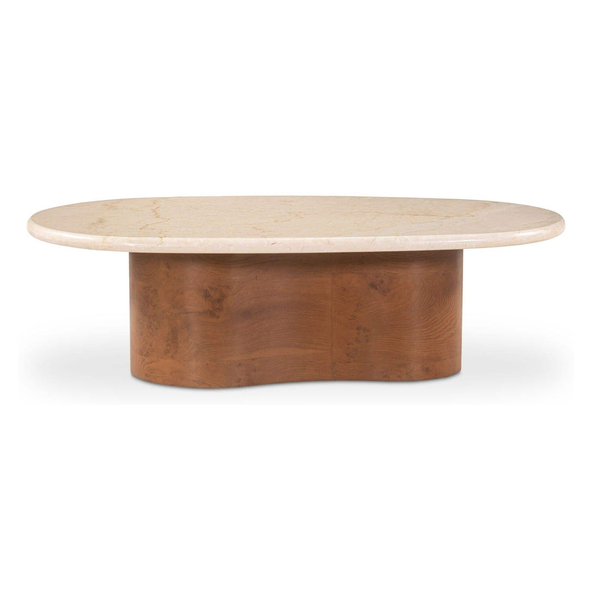 Leah Coffee Table Botticino Marble by Moe's Home Collection