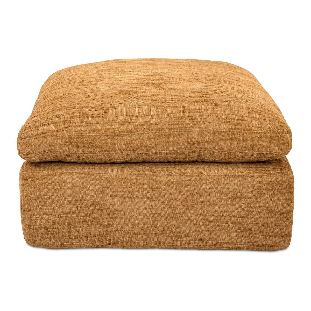 Cates Ottoman Golden Wheat by Moe's Home Collection