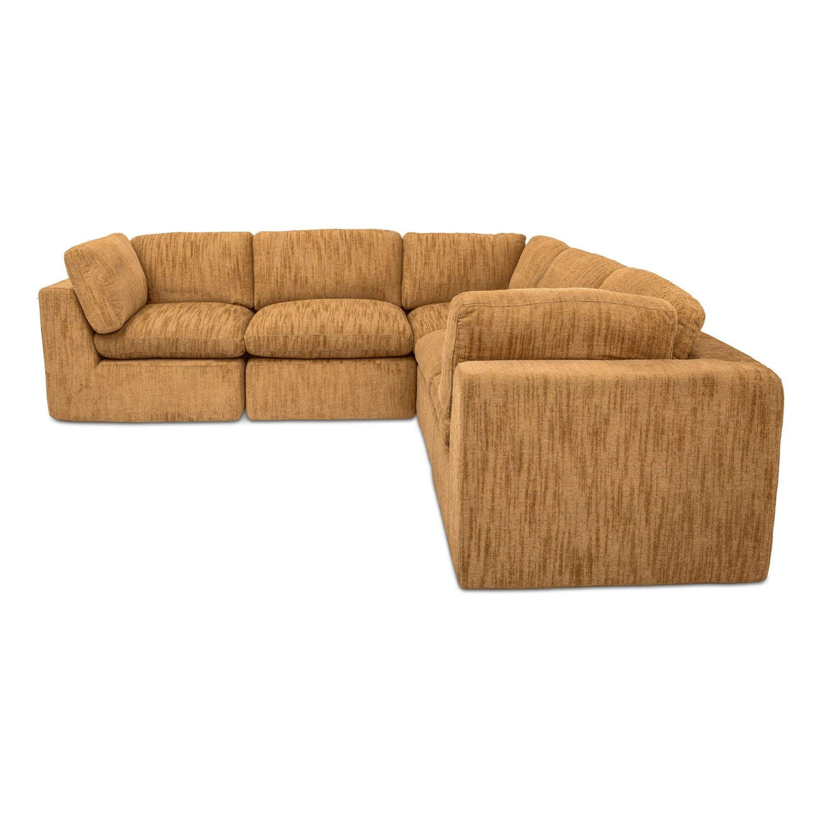 Cates Classic L Modular Sectional Golden Wheat by Moe's Home Collection