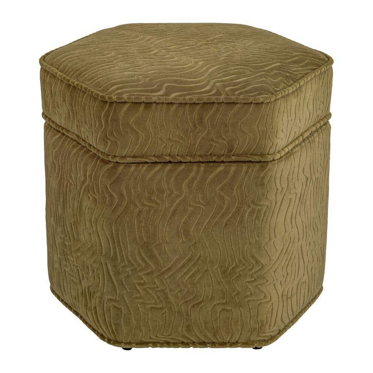 Finn Storage Ottoman Olive by Moe's Home Collection
