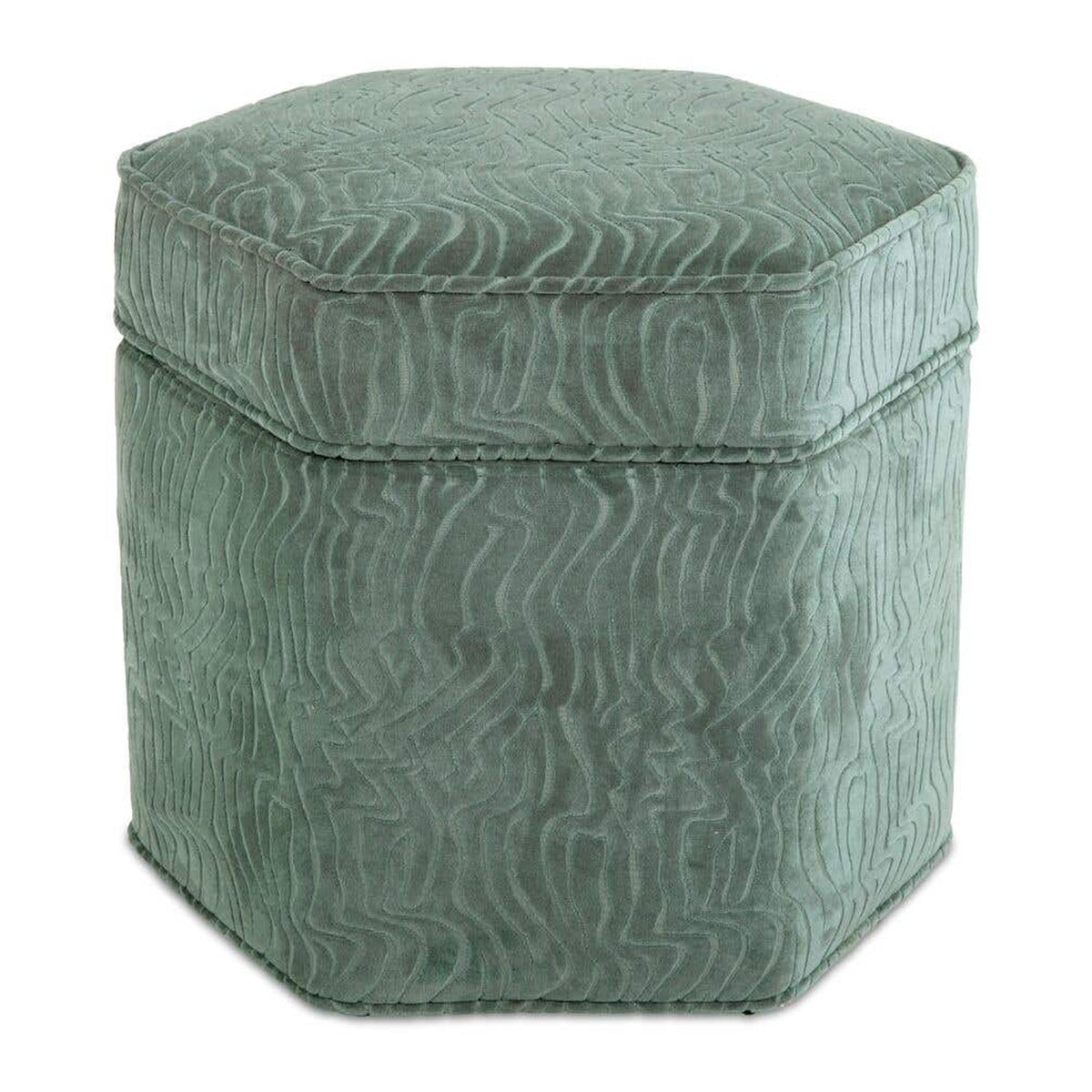 Finn Storage Ottoman Blue by Moe's Home Collection