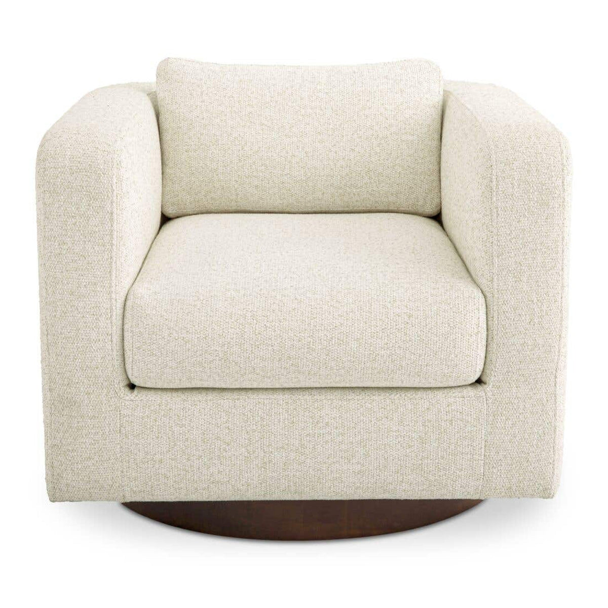 Julian Swivel Chair Textured Oat by Moe's Home Collection