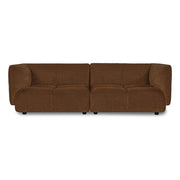 Camden Sofa Dark Brown by Moe's Home Collection