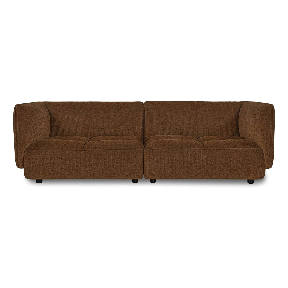 Camden Sofa Dark Brown by Moe's Home Collection