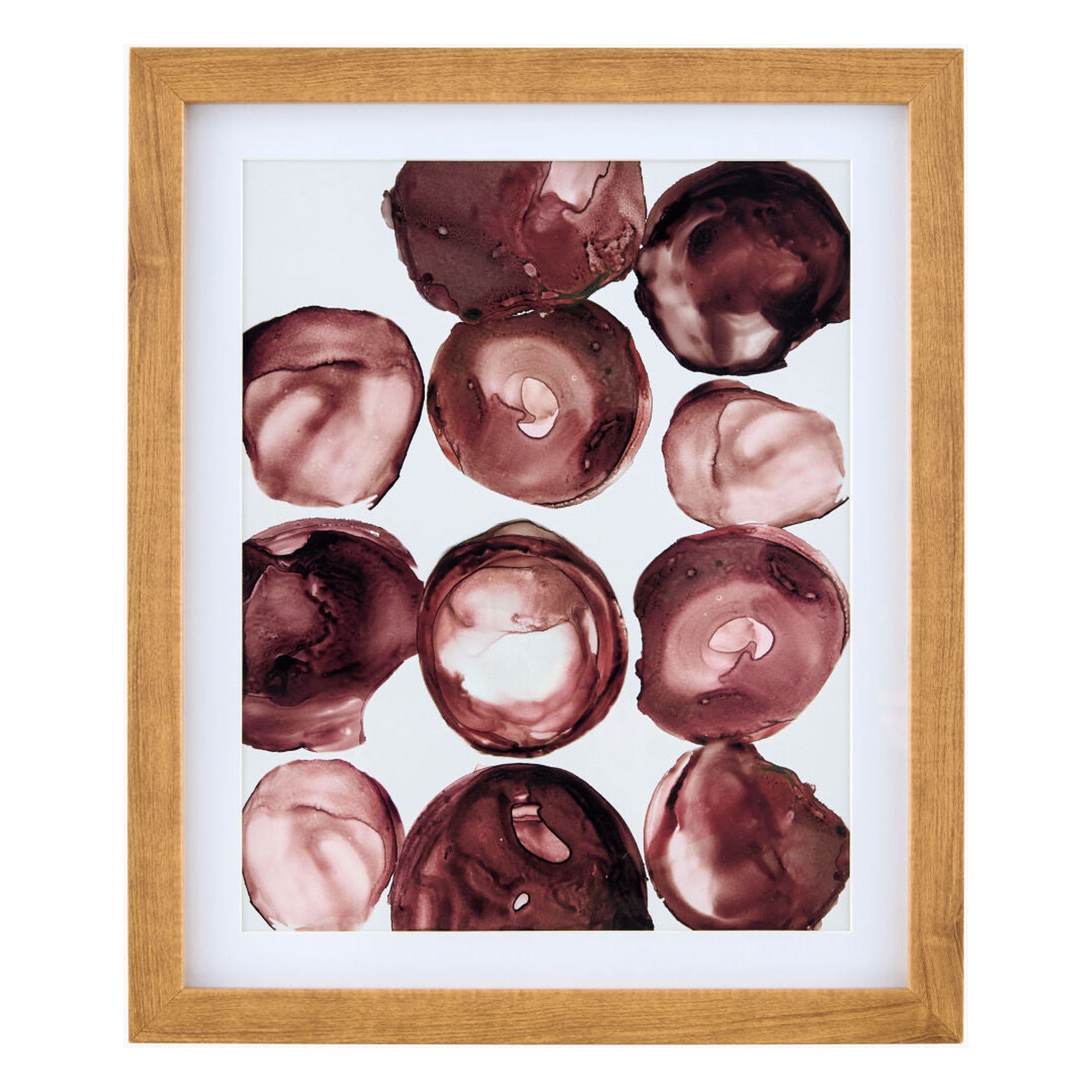 Molecule Framed Art MOLE-001 - 18"H x 15"W x 1"D