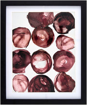 Molecule Framed Art MOLE-004 - 18"H x 15"W x 1"D