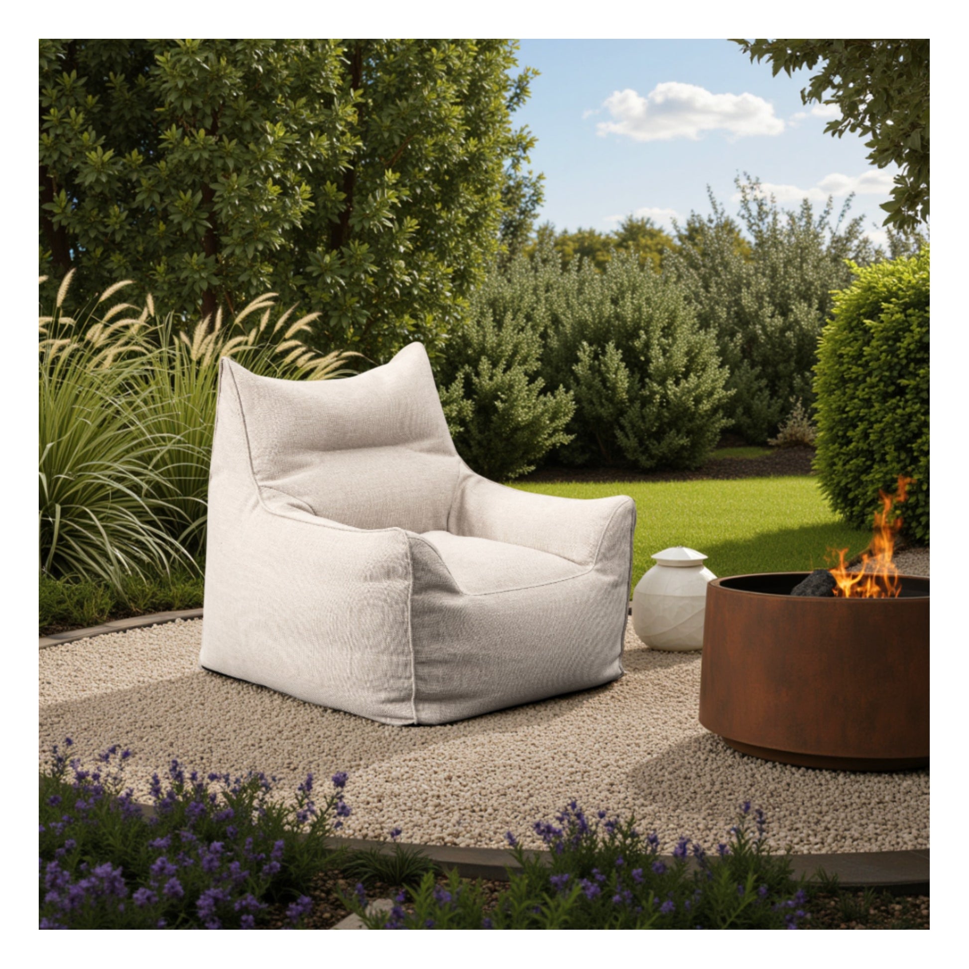 Moorea Lounger Indoor-Outdoor Bean Bag by Mobital - image 5