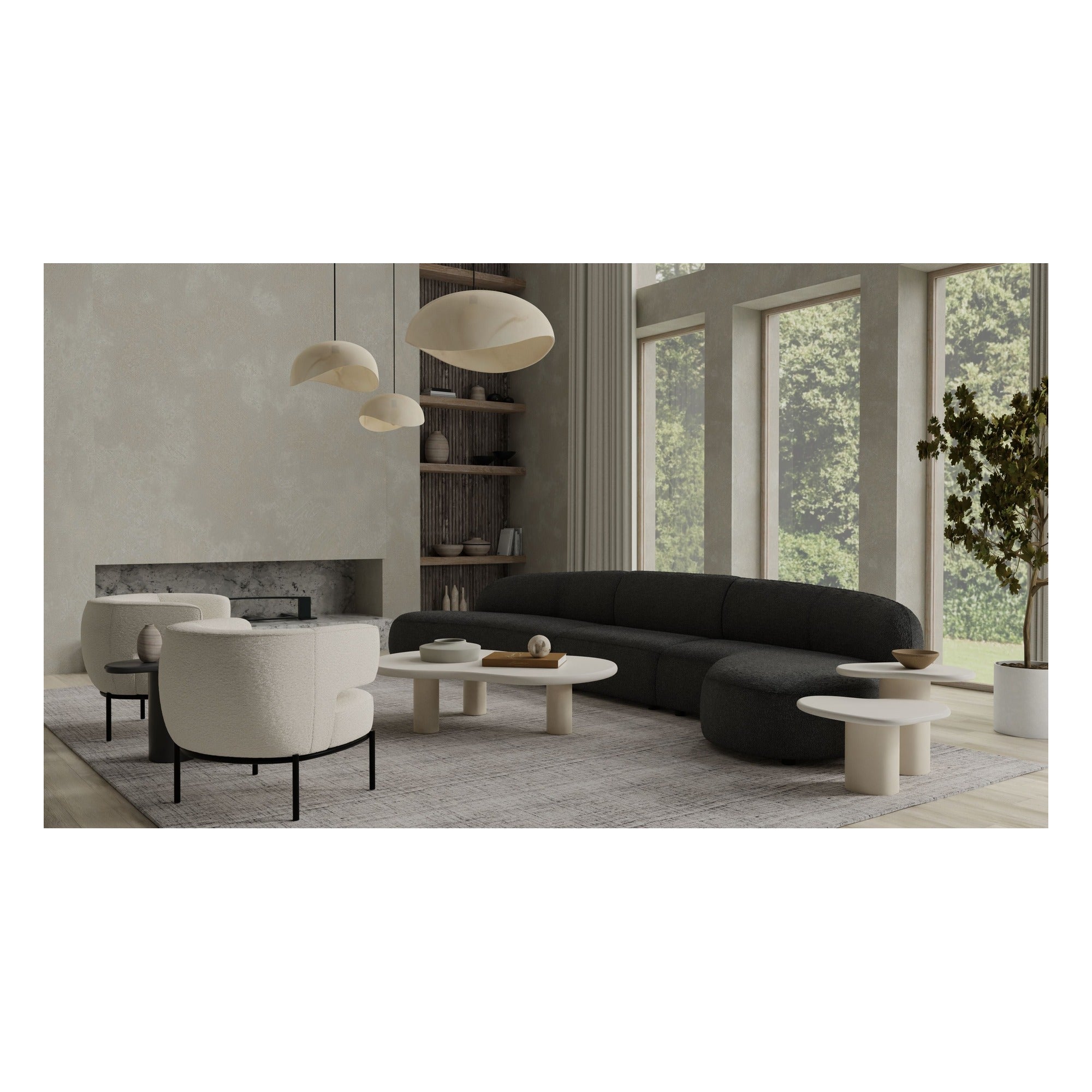 Moritz Sectional  3-Piece Chaise Facing Left by Mobital - image 7