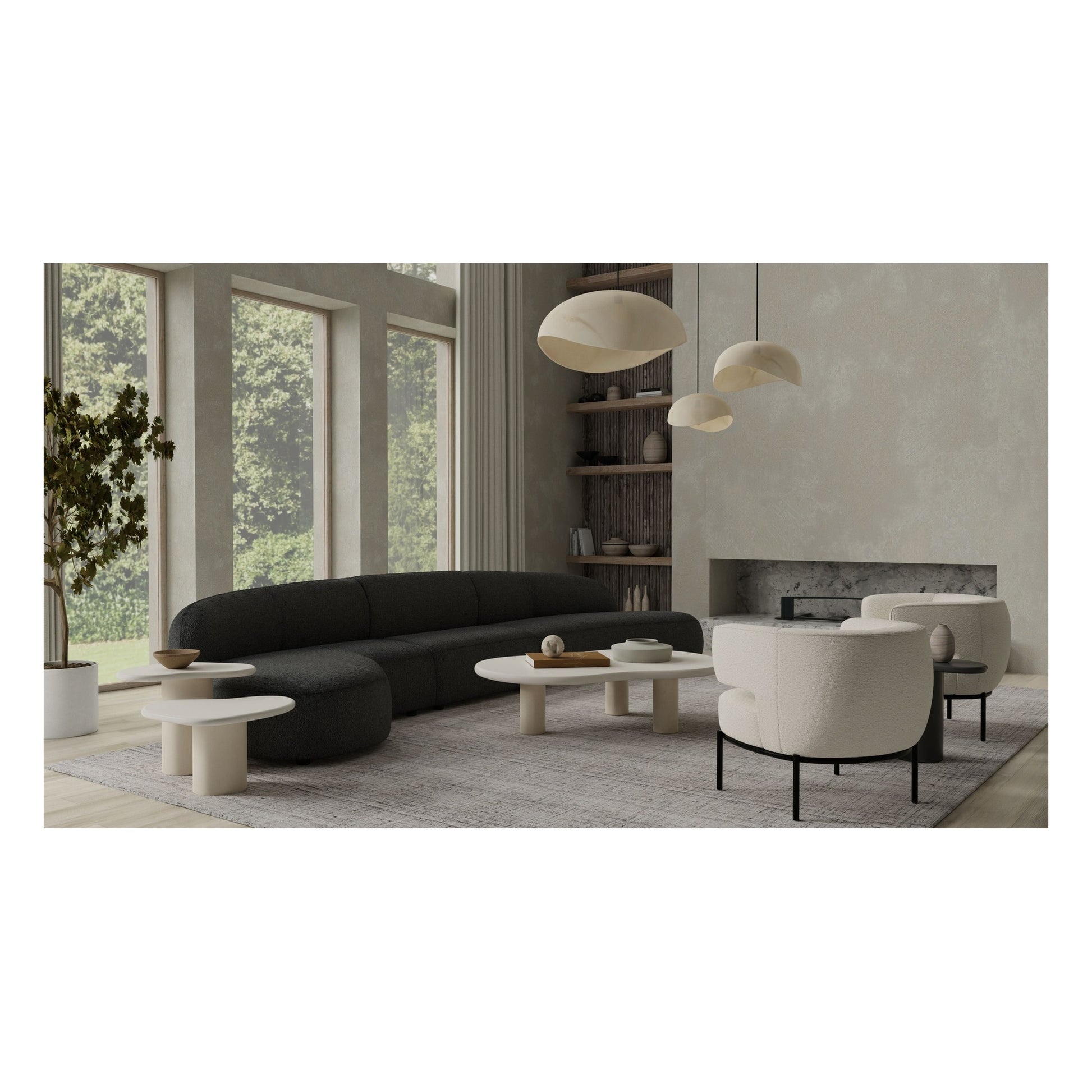 Moritz Sectional  3-Piece Chaise Facing Right by Mobital - image 6