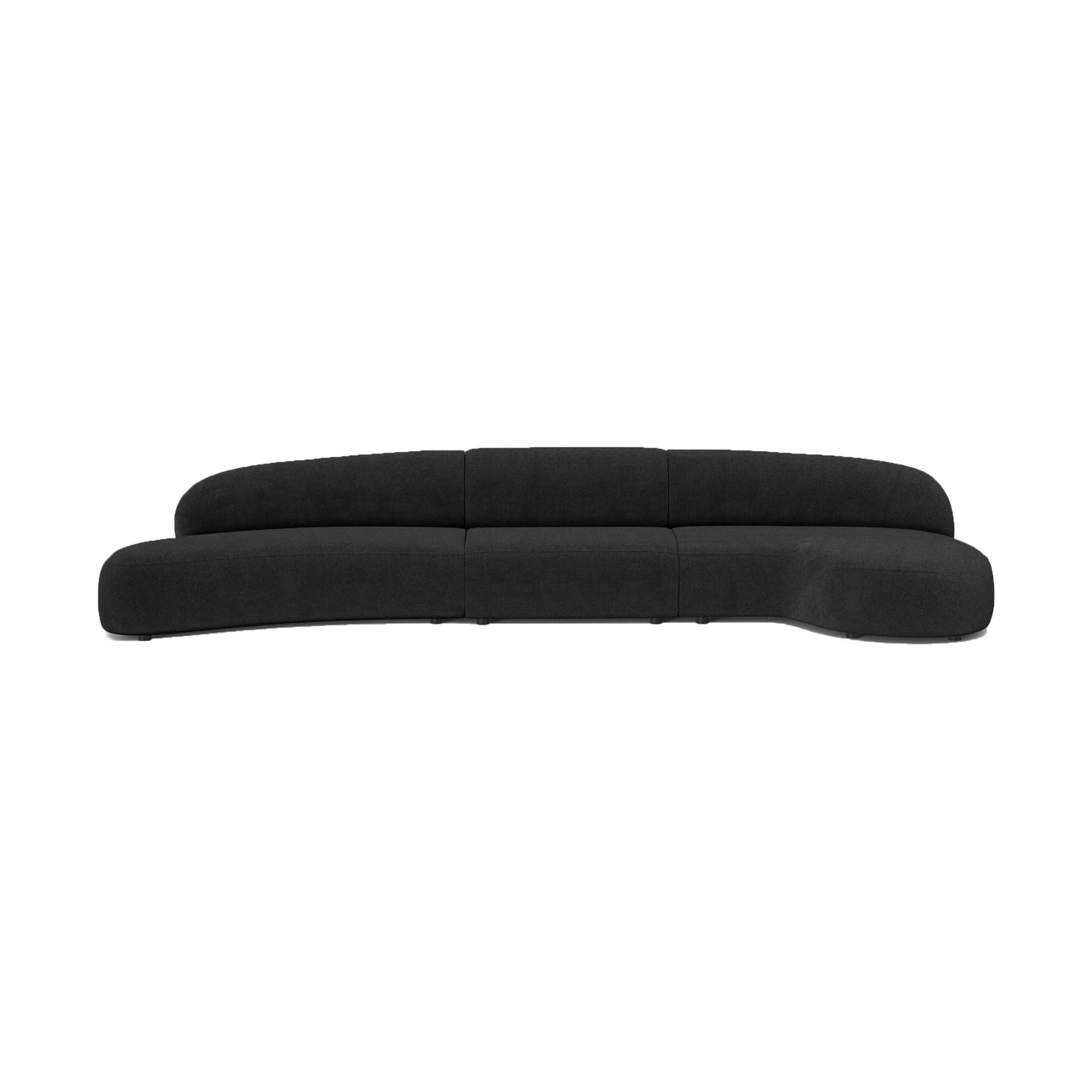 Moritz Sectional 3-Piece Chaise Facing Right by Mobital - image 1