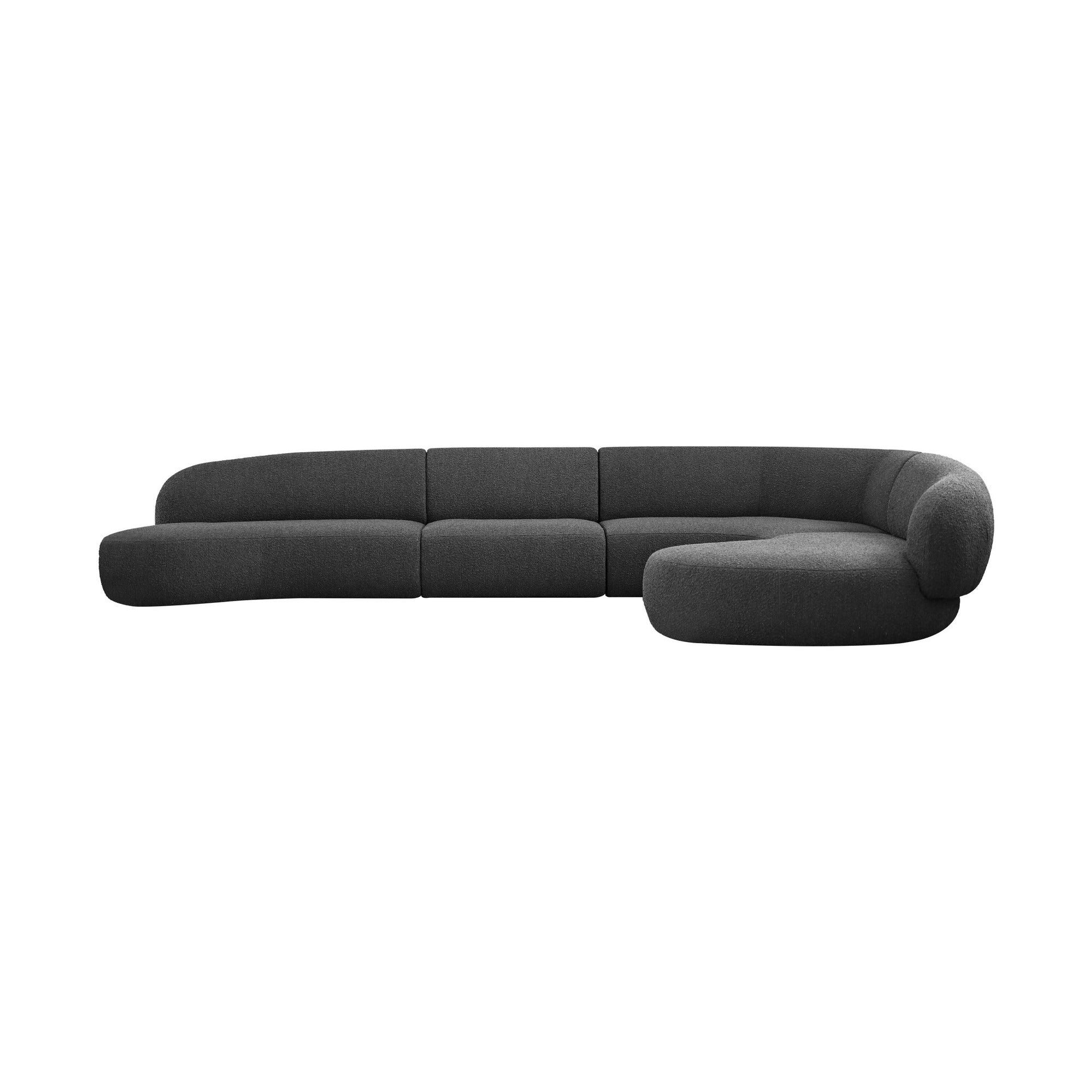 Moritz Sectional  4-Piece Chaise Facing Right by Mobital - image 2