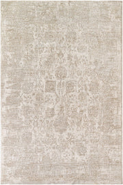 Masterpiece Cream/Medium Gray Machine Woven Rug MPC-2301 - 2'7" x 10'