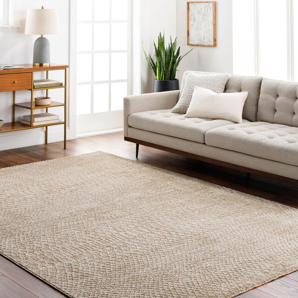 Masterpiece Light Gray/Medium Gray Machine Woven Rug MPC-2303 - roomscene