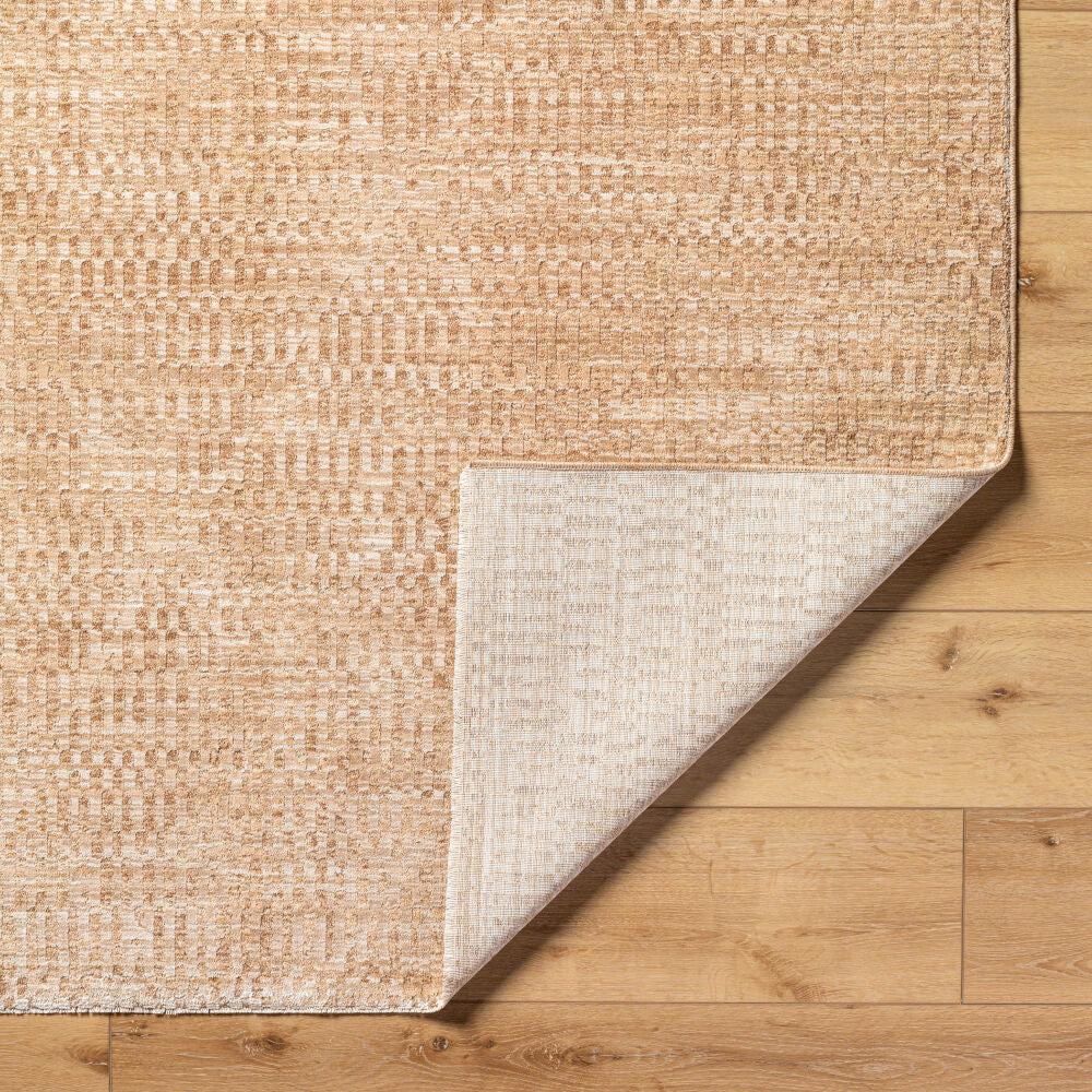 Masterpiece Beige/Tan Machine Woven Rug MPC-2304 - fold