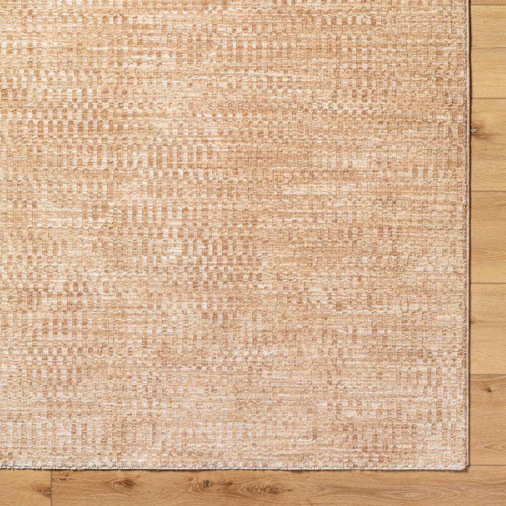 Masterpiece Beige/Tan Machine Woven Rug MPC-2304 - overhead