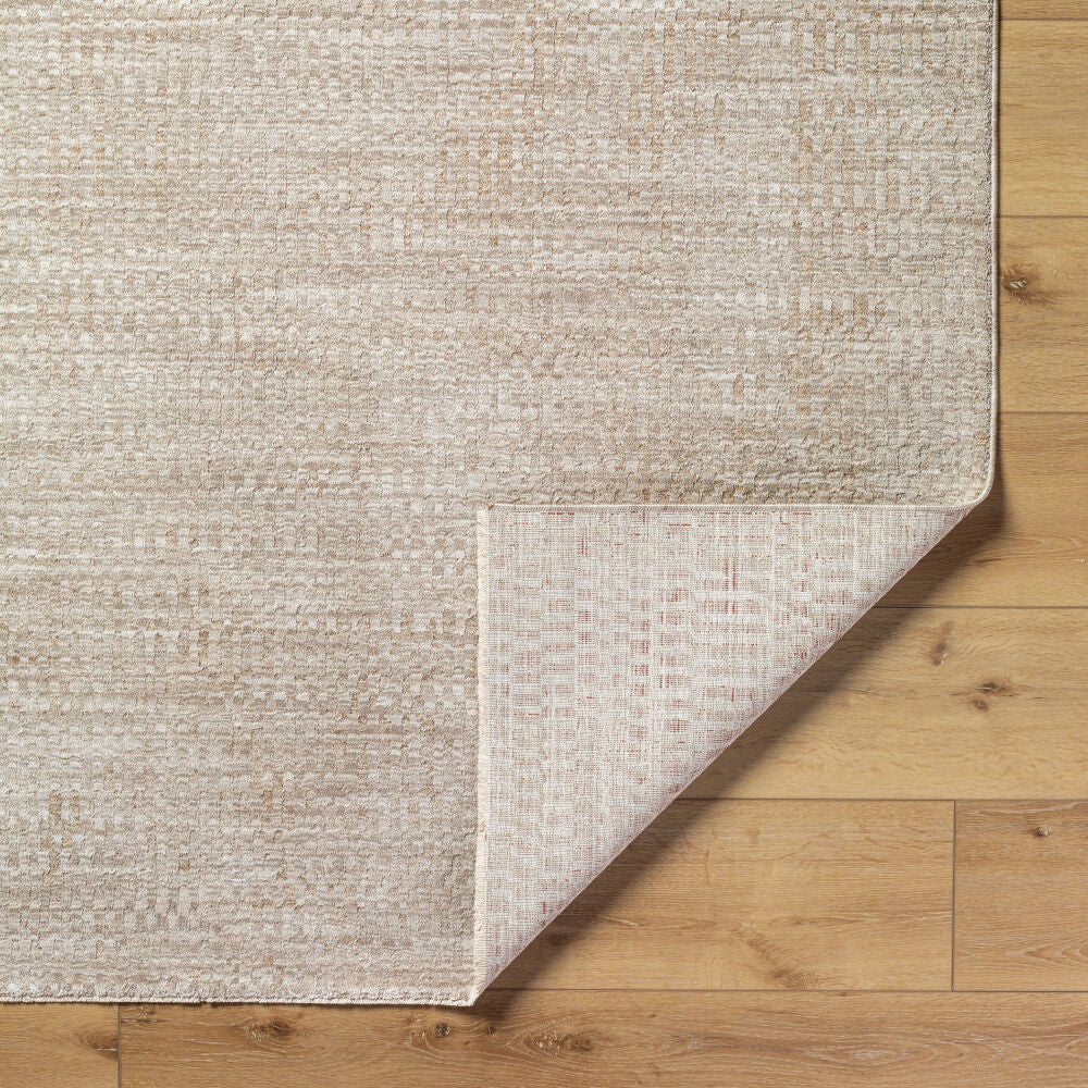 Masterpiece Light Gray/Medium Gray Machine Woven Rug MPC-2305 - fold