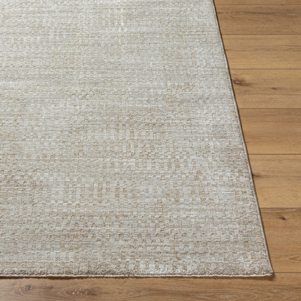 Masterpiece Light Gray/Medium Gray Machine Woven Rug MPC-2305 - front