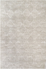Masterpiece Cream/Medium Gray Machine Woven Rug MPC-2313 - 2'7" x 10'