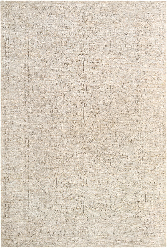 Masterpiece Cream/Medium Gray Machine Woven Rug MPC-2315 - 2'7" x 10'