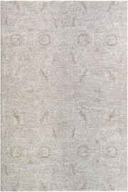 Masterpiece Cream/Tan Machine Woven Rug - 2'7" x 10'