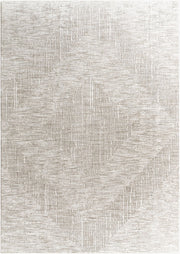 Masterpiece Cream/Medium Gray Machine Woven Rug MPC-2324 - 2'7" x 10'