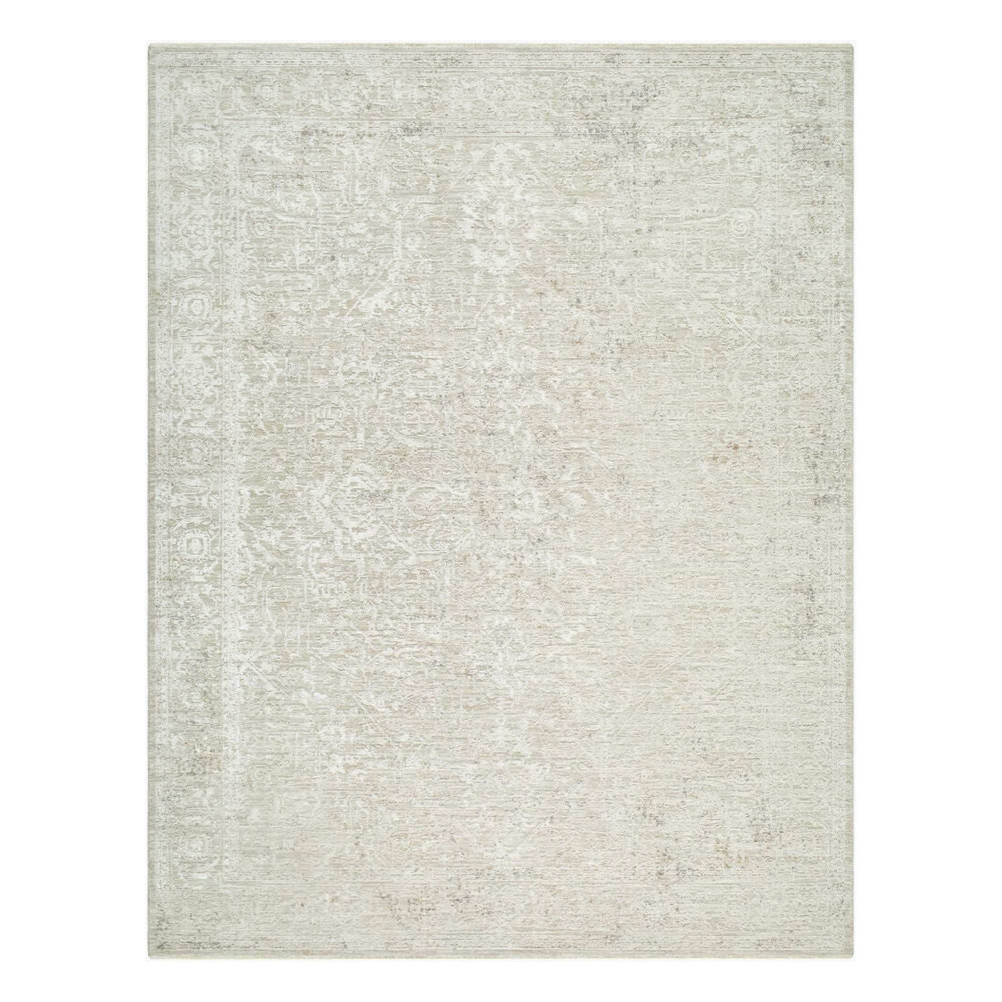 Masterpiece Cream Machine Woven Rug MPC-2331 - 2'7" x 10'