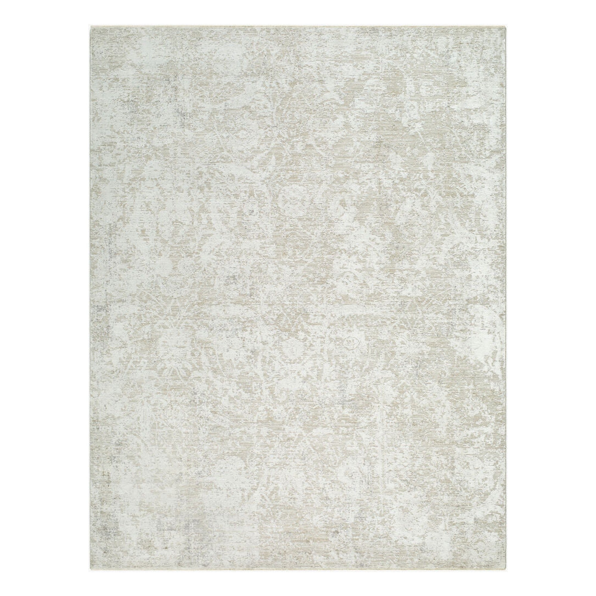 Masterpiece Ivory/White Machine Woven Rug MPC-2332 - 2'7" x 10'