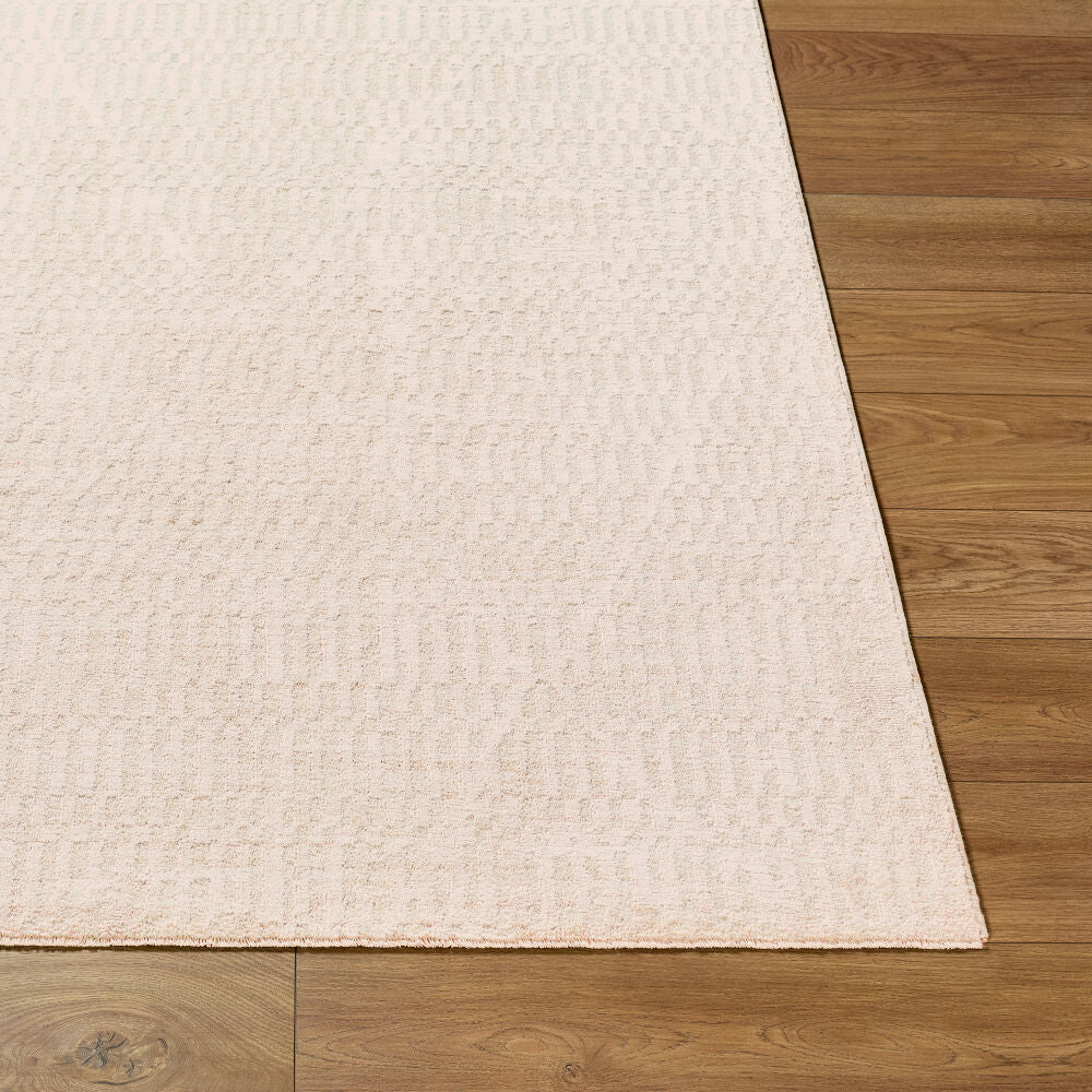 Masterpiece Cream Machine Woven Rug MPC-2333 - front