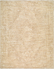Masterpiece Light Gray/Tan Machine Woven Rug - 2'7" x 10'