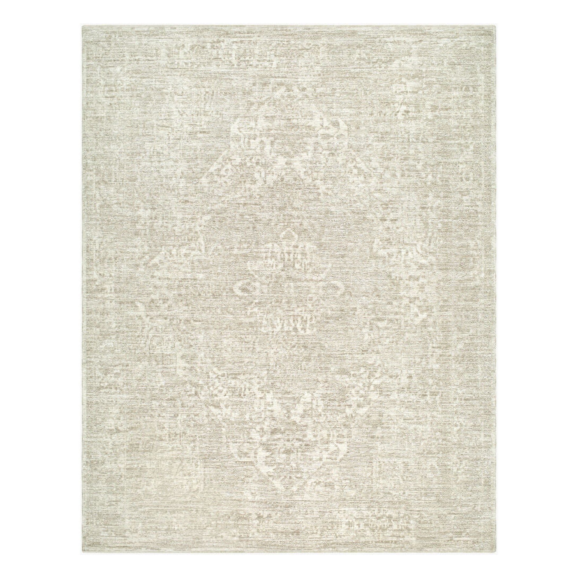 Masterpiece Light Brown/Tan Machine Woven Rug - 2'7" x 10'
