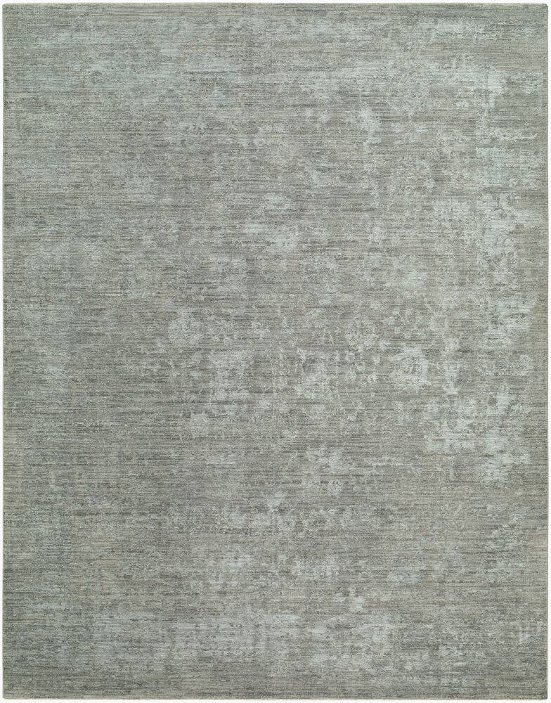 Masterpiece Deep Teal/Medium Gray Machine Woven Rug MPC-2339 - 2'7" x 10'