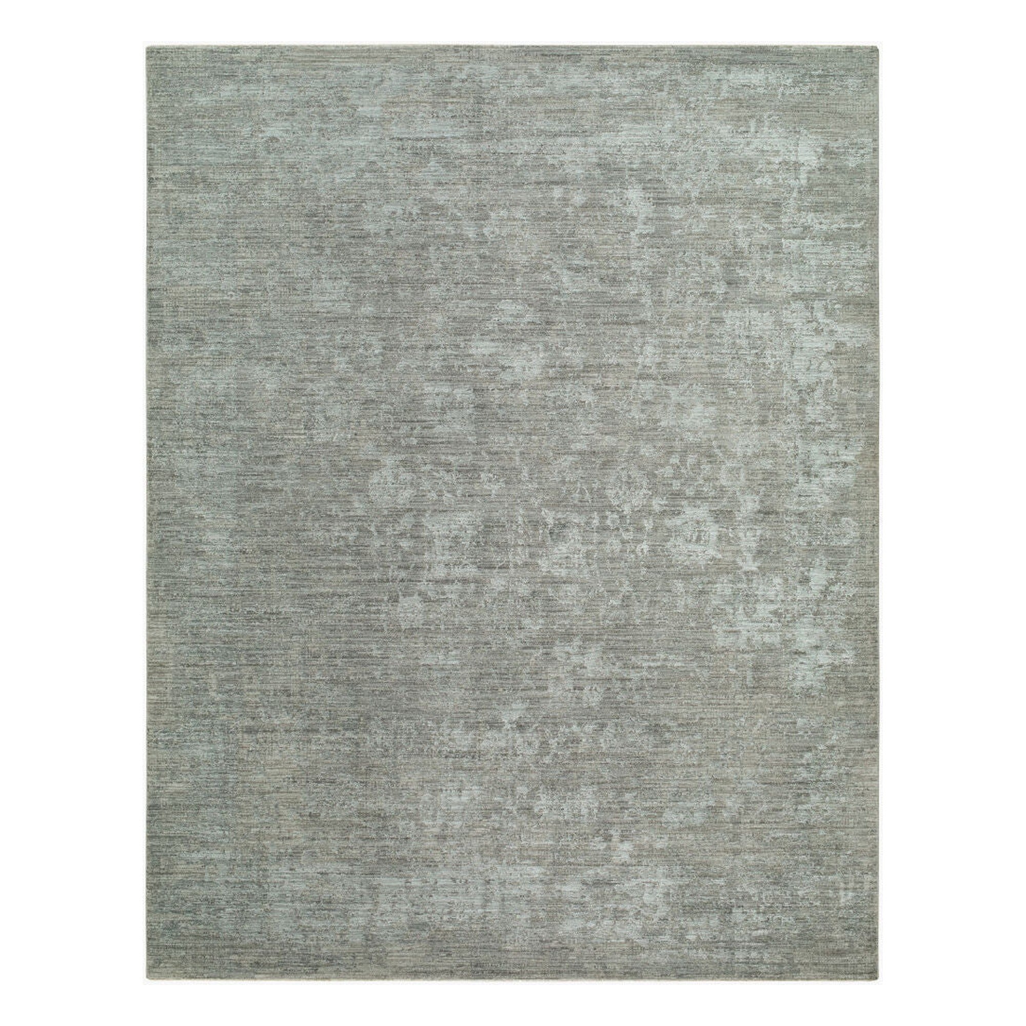 Masterpiece Deep Teal/Medium Gray Machine Woven Rug MPC-2339 - 2'7" x 10'
