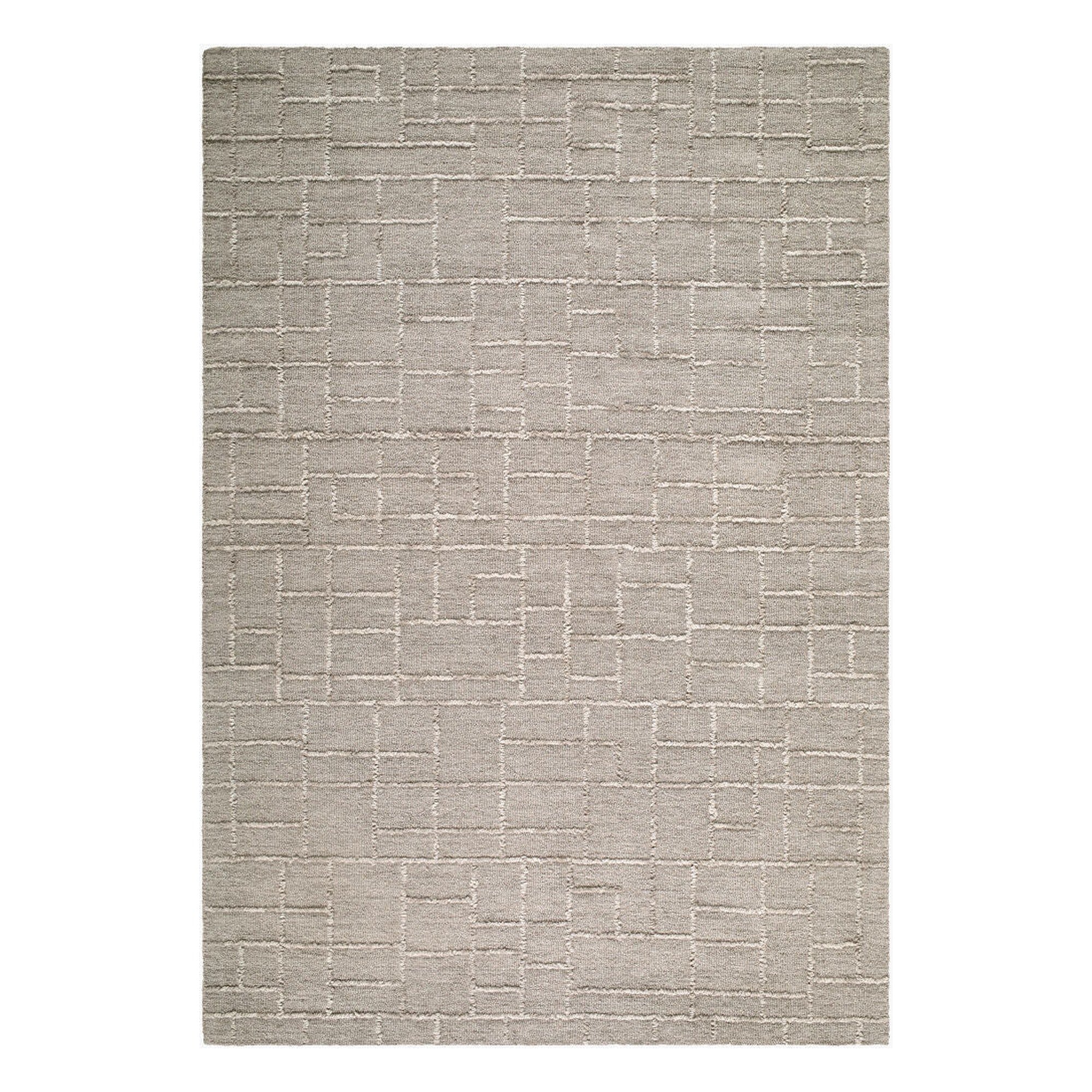 Matterhorn Medium Gray Handmade Rug - 2' x 3'