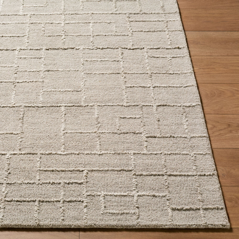 Matterhorn Medium Gray Handmade Rug - front