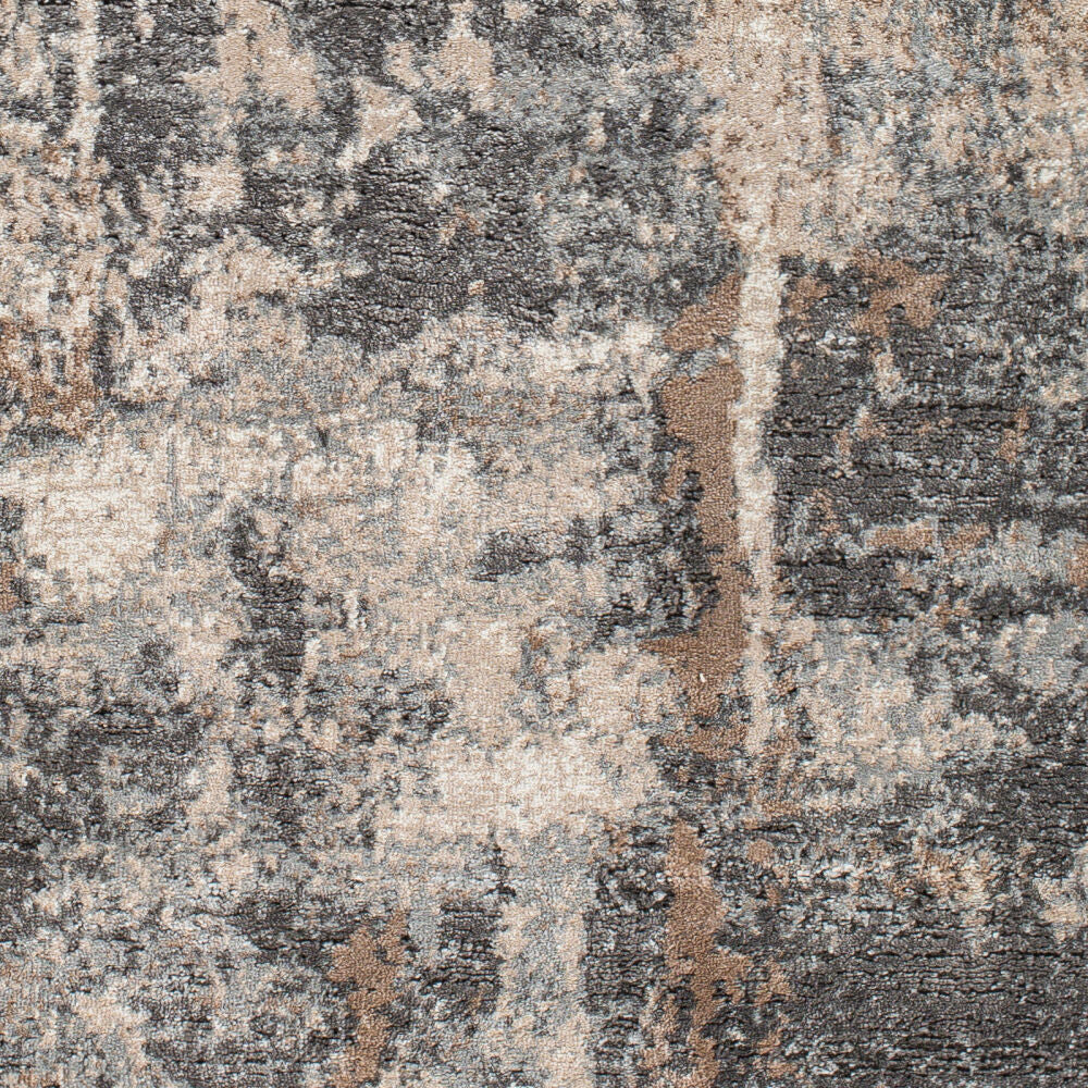 Montana Black/Tan Machine Woven Rug MTN-2303 - swatch