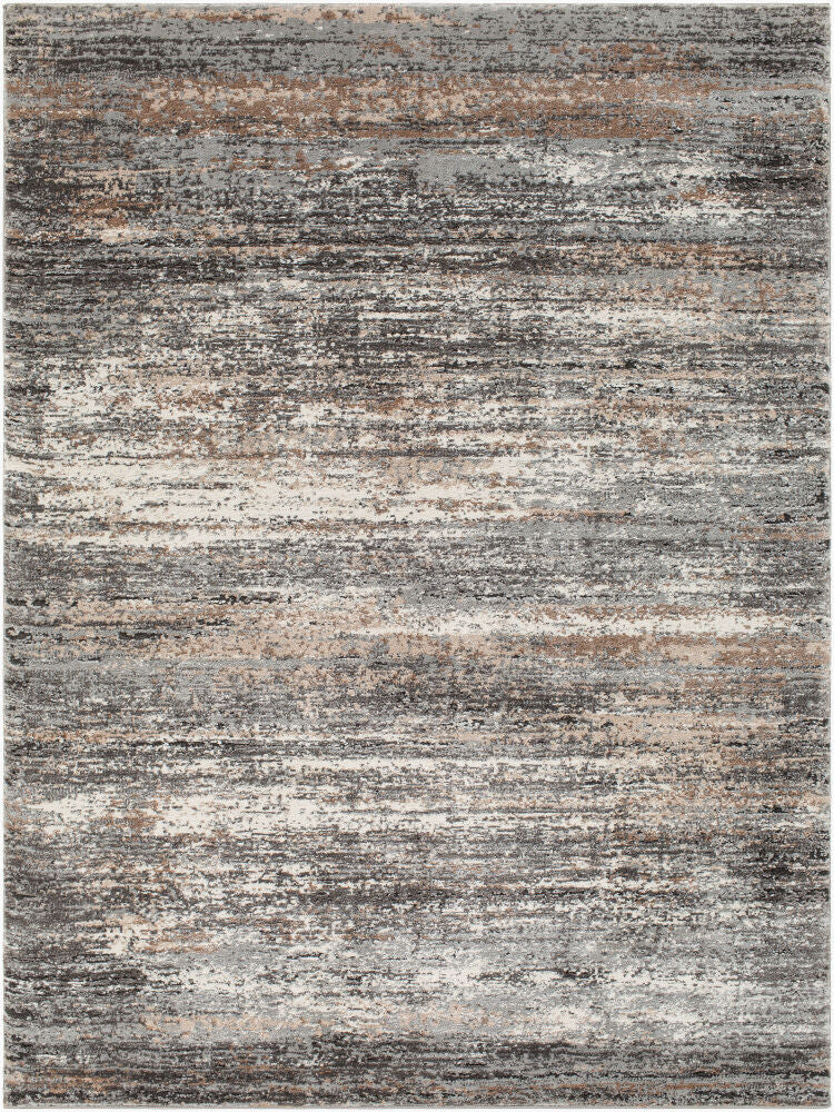Montana Black/Tan Machine Woven Rug MTN-2304 - 5'3" x 7'