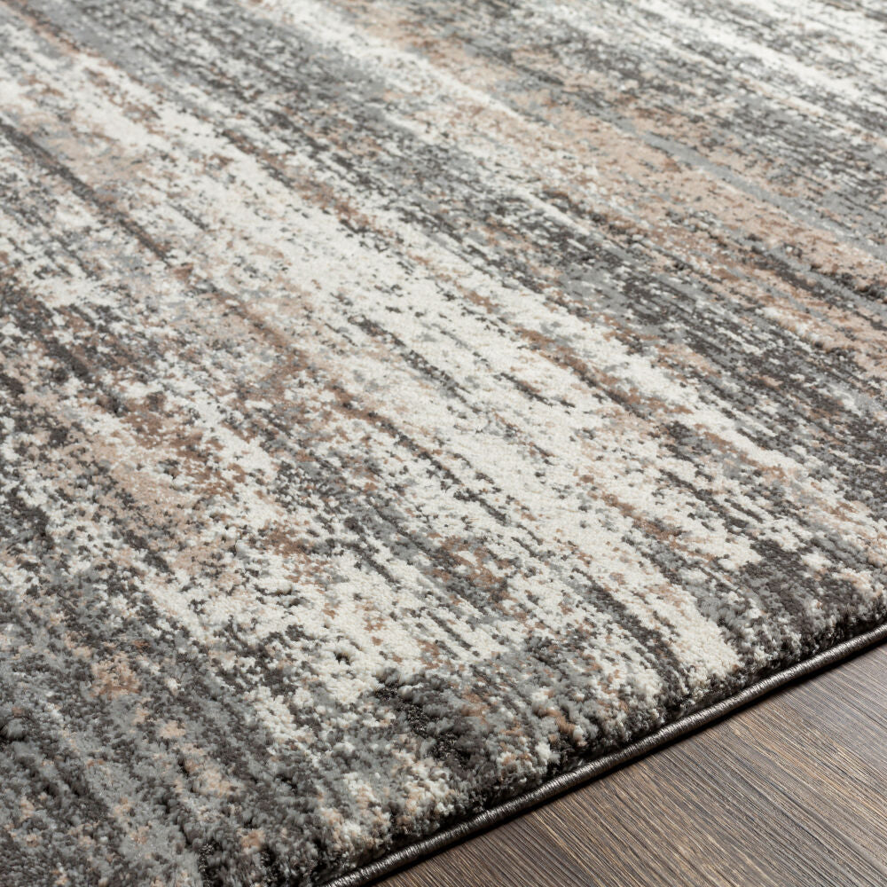 Montana Black/Tan Machine Woven Rug MTN-2304 - texture