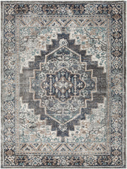 Montana Black/Tan Machine Woven Rug MTN-2307 - 3'11" x 5'7"