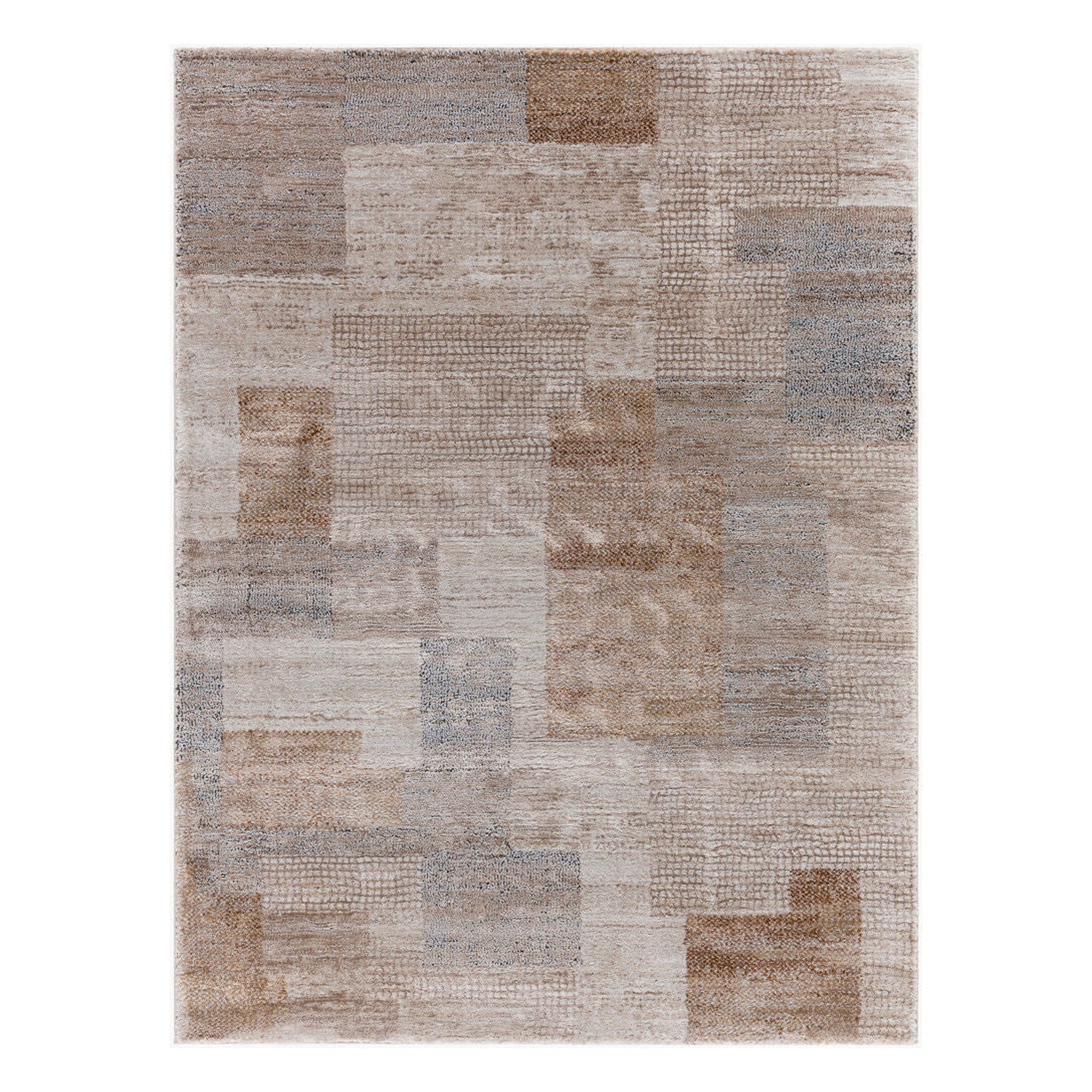 Montana Black/Tan Machine Woven Rug MTN-2313 - 5'3" x 7'
