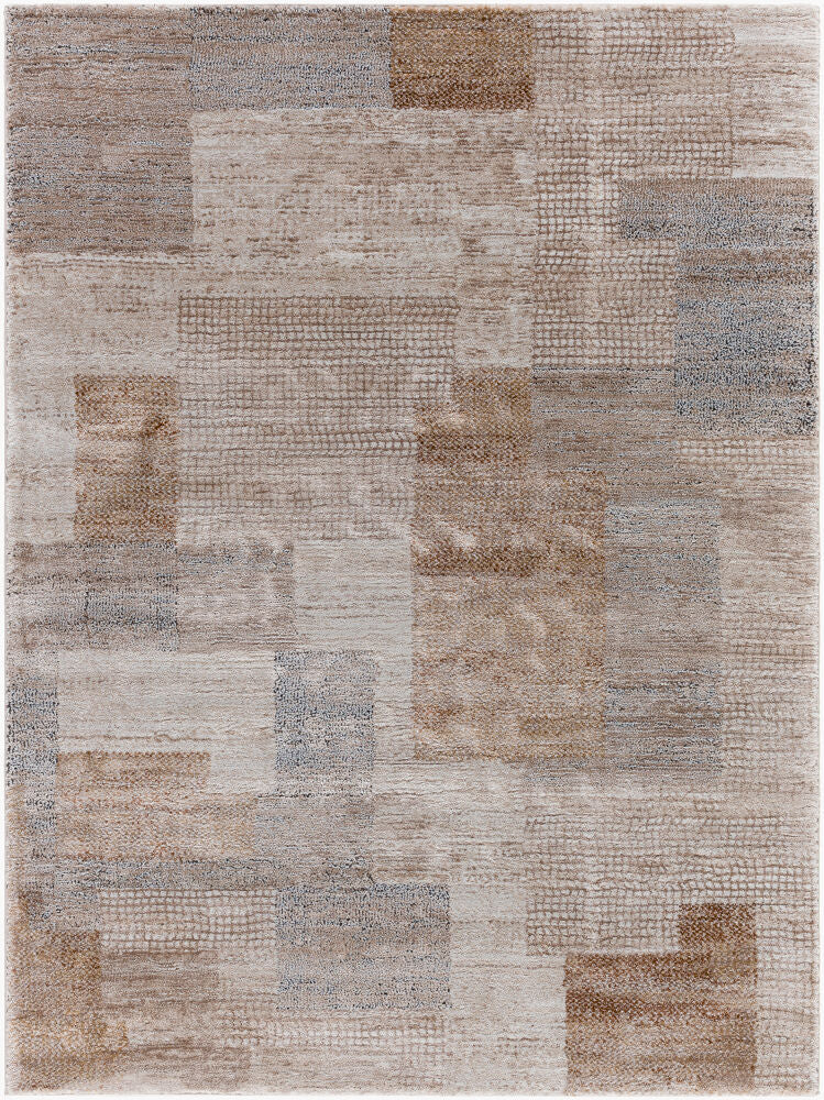 Montana Black/Tan Machine Woven Rug MTN-2313 - 5'3" x 7'