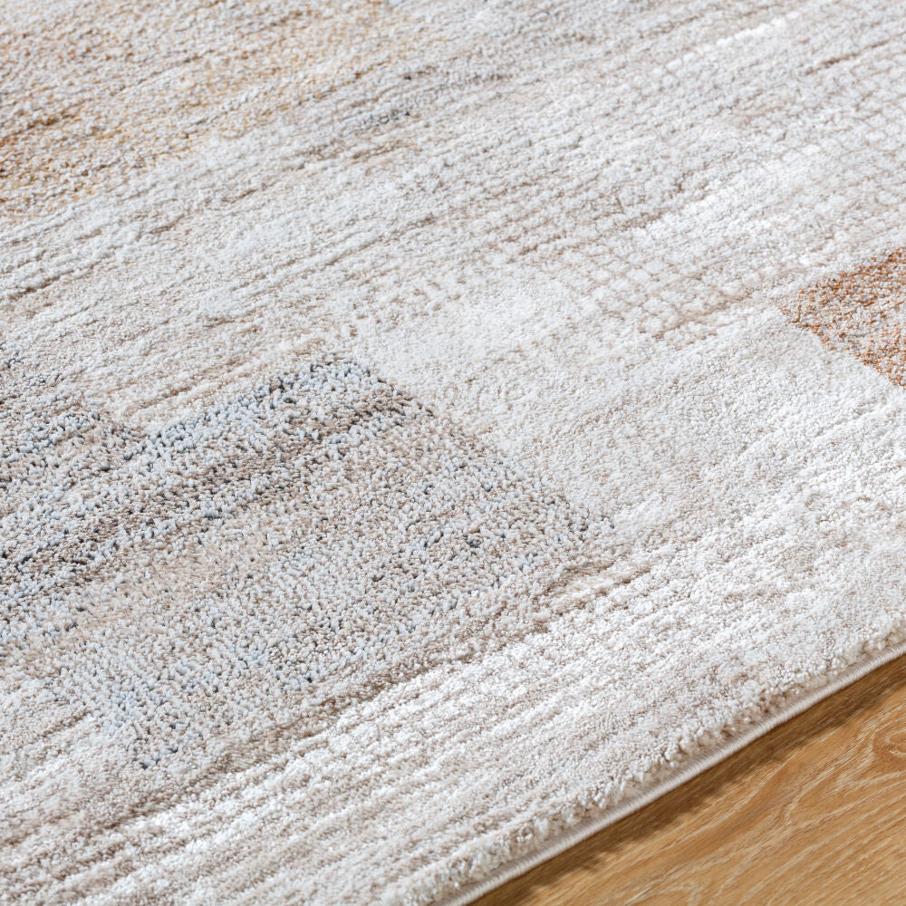 Montana Black/Tan Machine Woven Rug MTN-2313 - texture