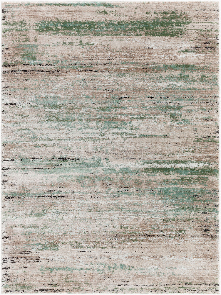 Montana Black/Tan Machine Woven Rug MTN-2314 - 5'3" x 7'