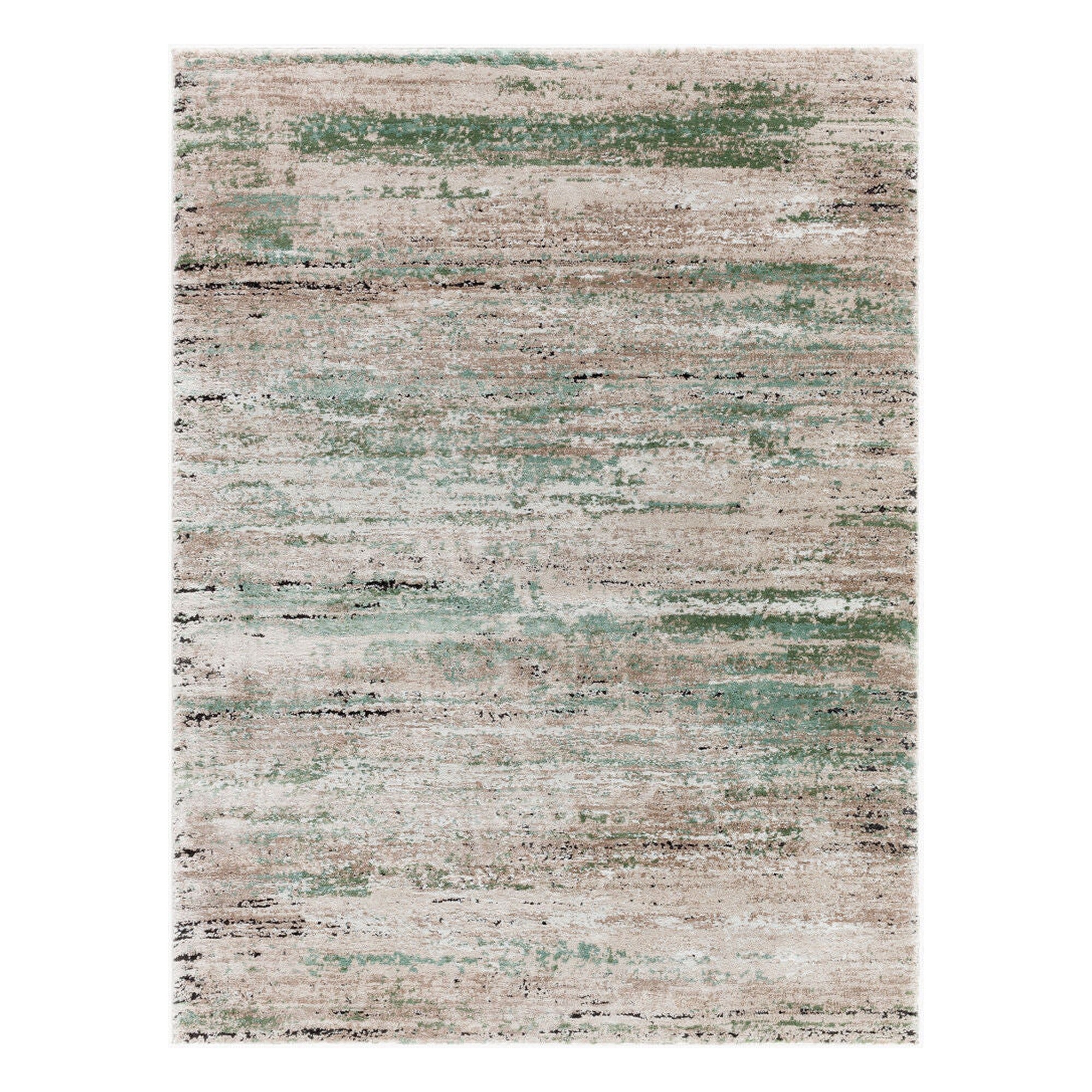 Montana Black/Tan Machine Woven Rug MTN-2314 - 5'3" x 7'