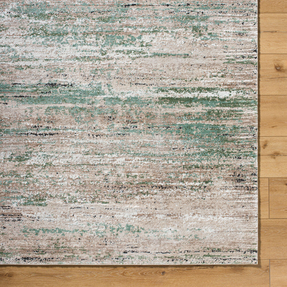 Montana Black/Tan Machine Woven Rug MTN-2314 - overhead