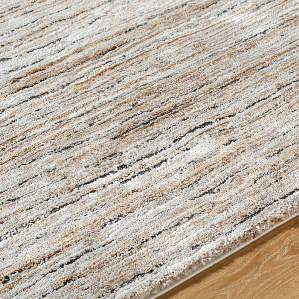 Montana Black/Tan Machine Woven Rug MTN-2316 - texture