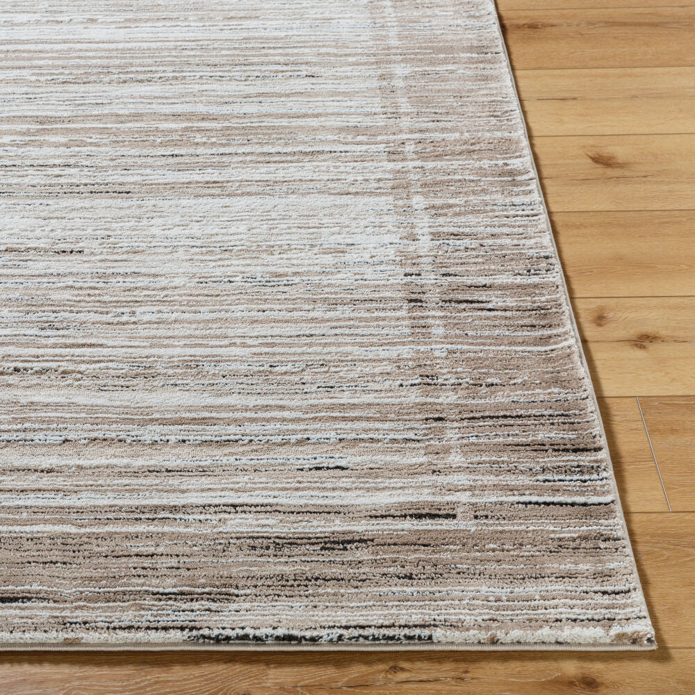 Montana Black/Tan Machine Woven Rug MTN-2317 - front