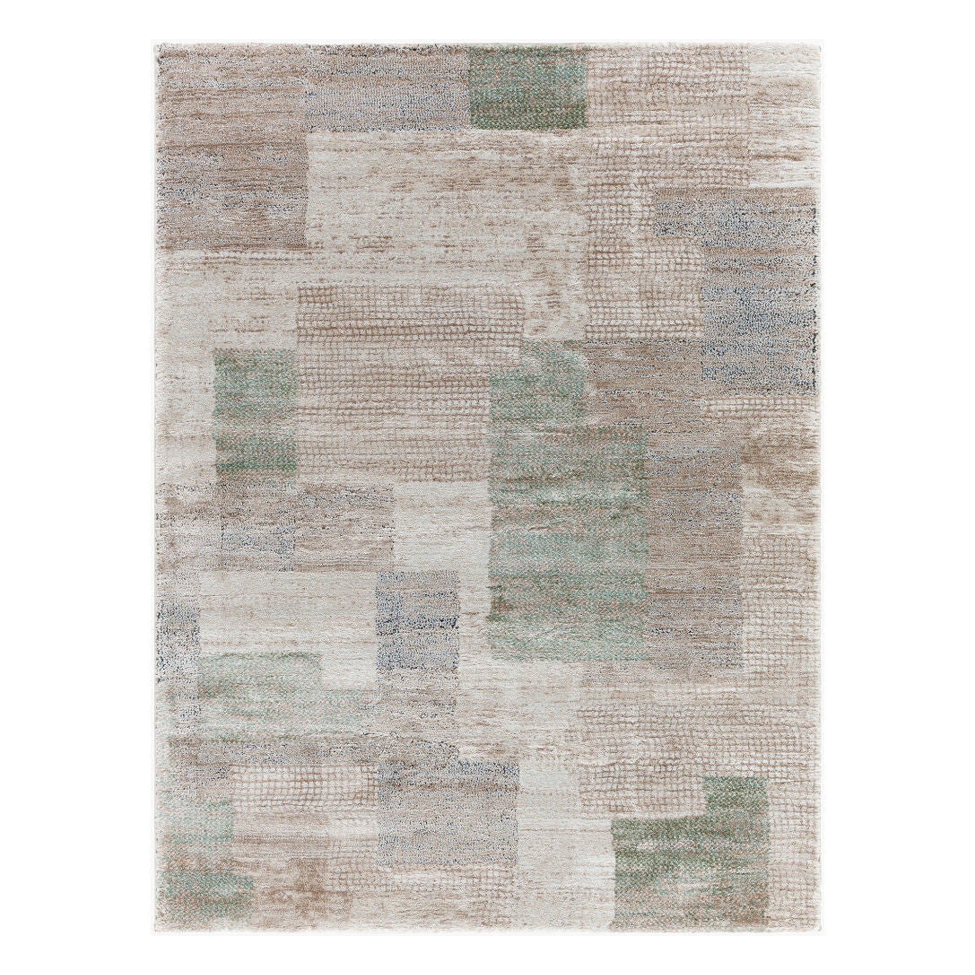 Montana Black/Tan Machine Woven Rug MTN-2318 - 5'3" x 7'