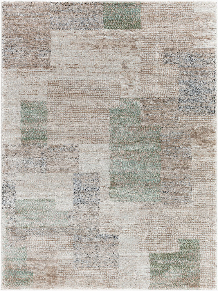 Montana Black/Tan Machine Woven Rug MTN-2318 - 5'3" x 7'